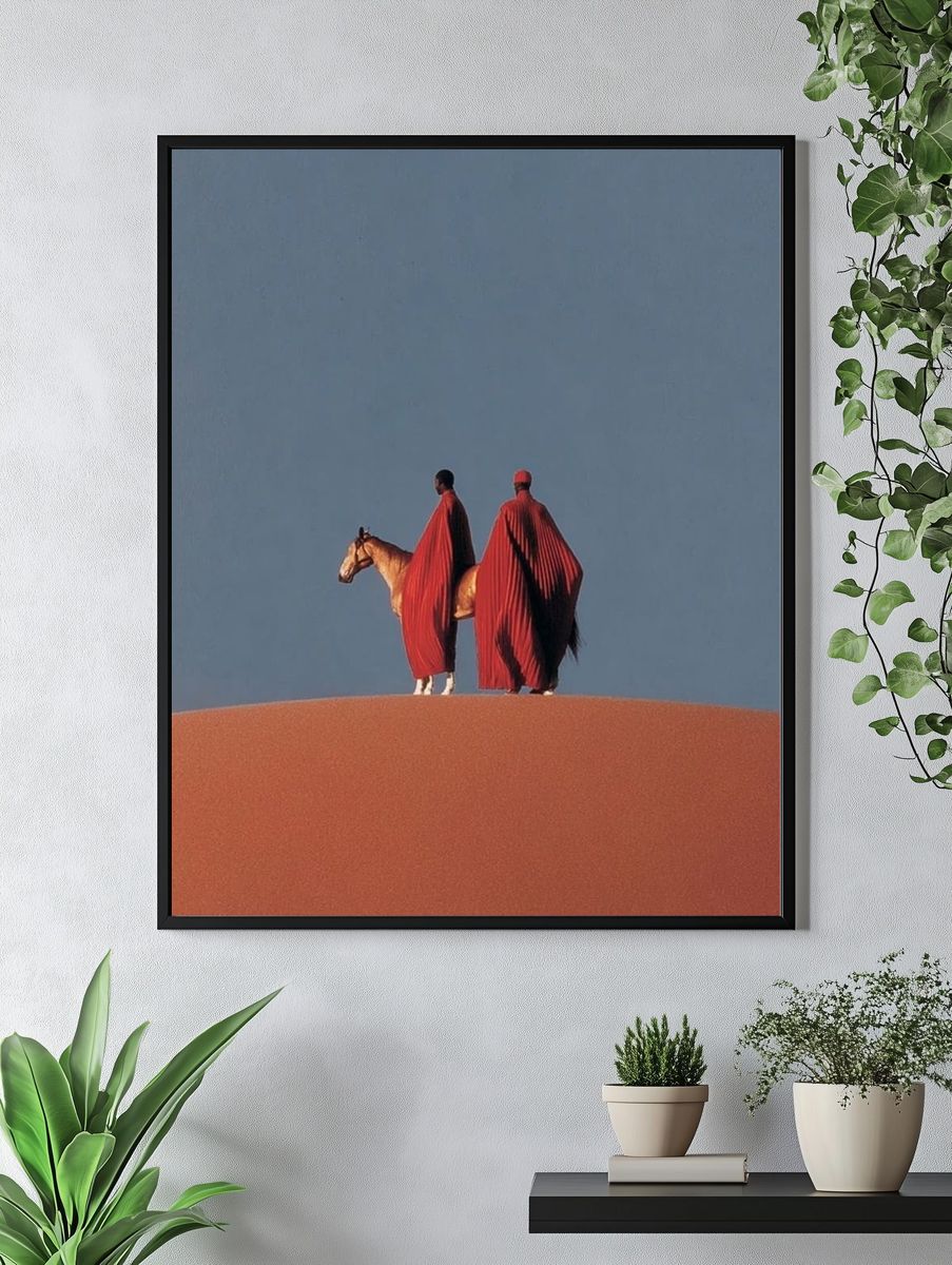 Desert Riders Photography Poster. — room view 4