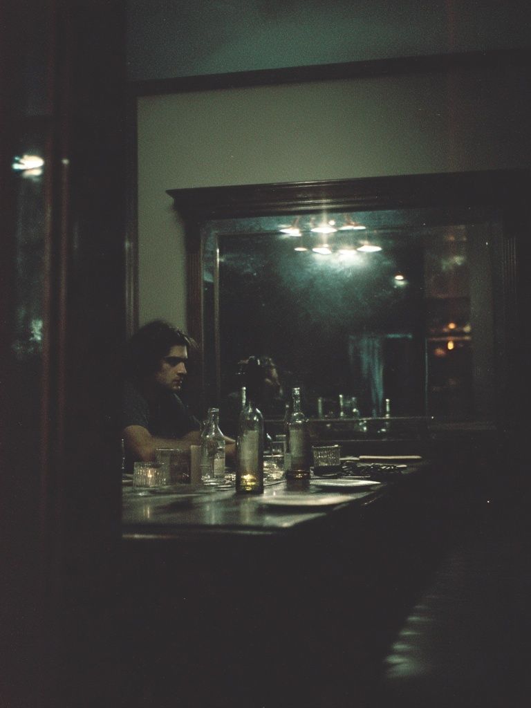Moody Bar Interior Photography Poster. poster — photography art