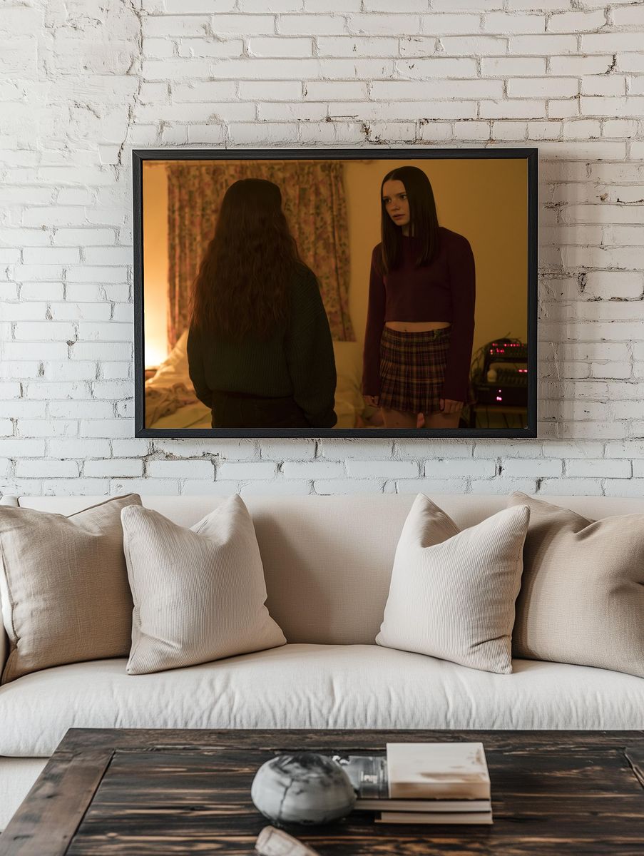 Moody Bedroom Standoff Poster. — room view 1