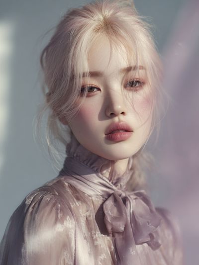 Soft Pastel Portrait Print. poster print