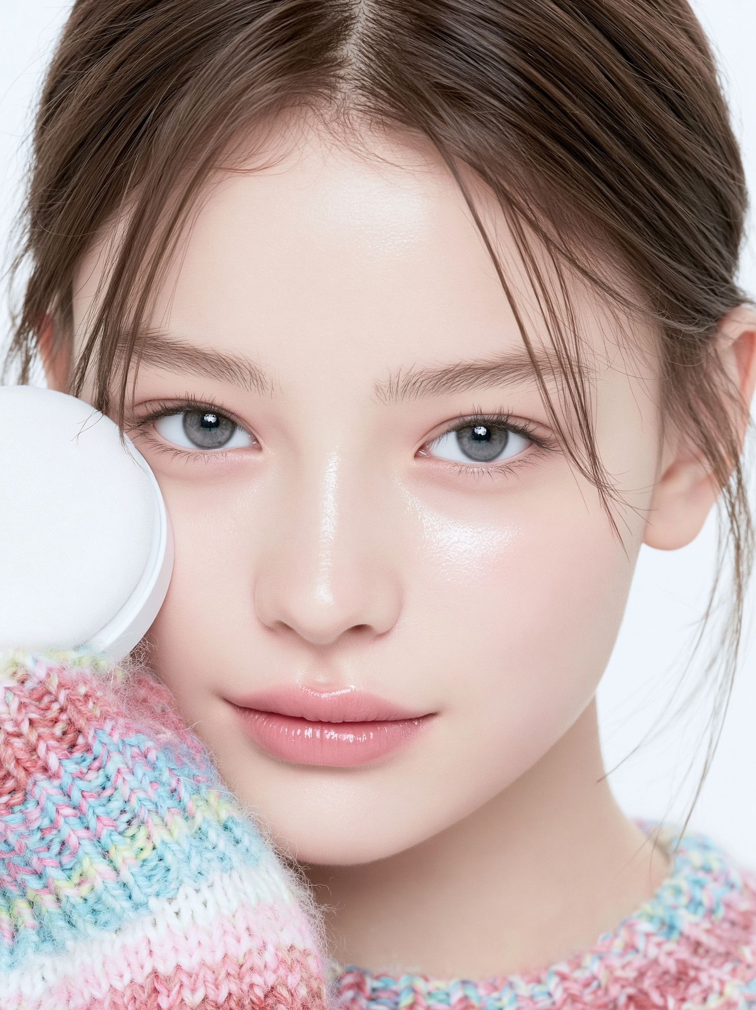 Soft Glam Portrait Print. poster — photography art