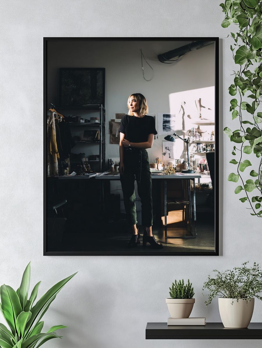Creative Studio Portrait Photography Poster. — room view 4