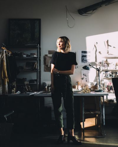 Creative Studio Portrait Photography Poster. poster print