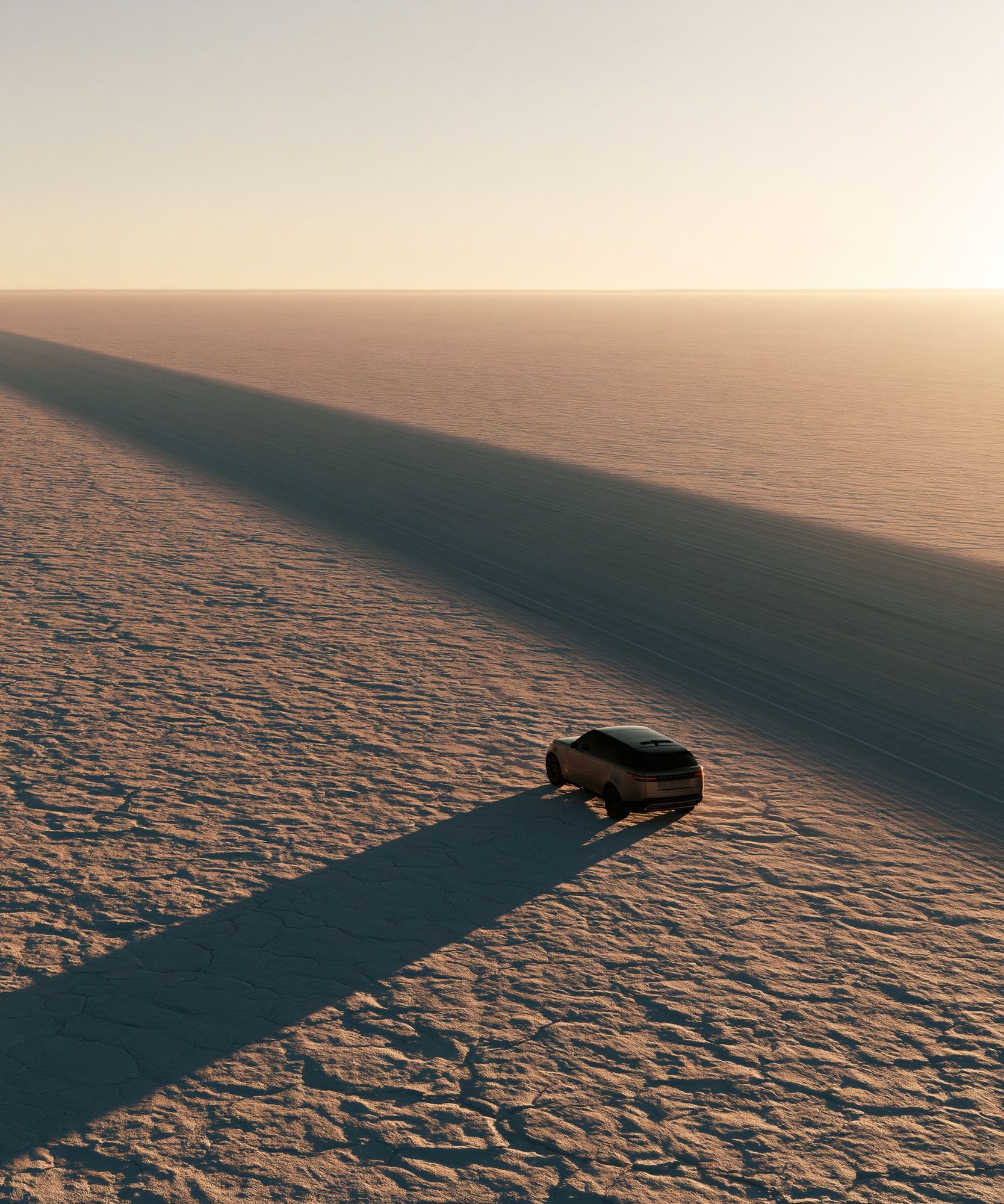 Desert SUV Sunset Photography Poster. poster — photography art