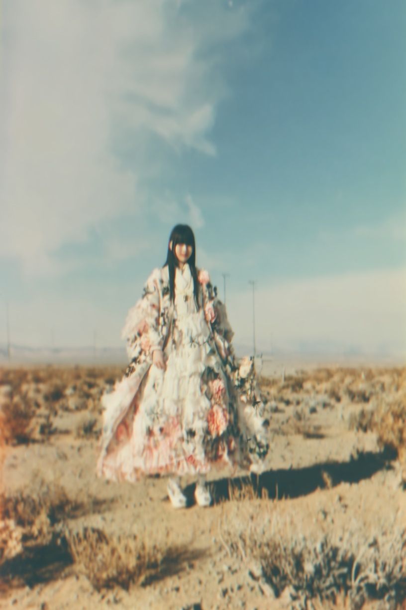 Desert Fashion Portrait Poster. poster detail