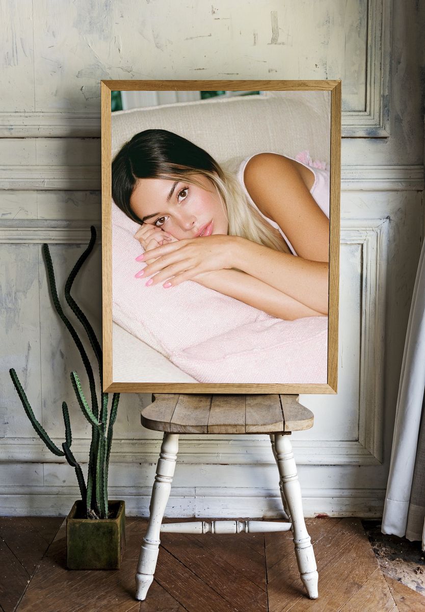 Soft Portrait in Pink Poster. — room view 1