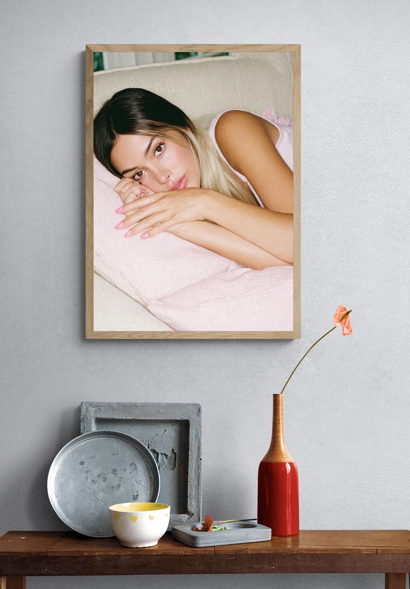 Soft Portrait in Pink Poster. — room view 3