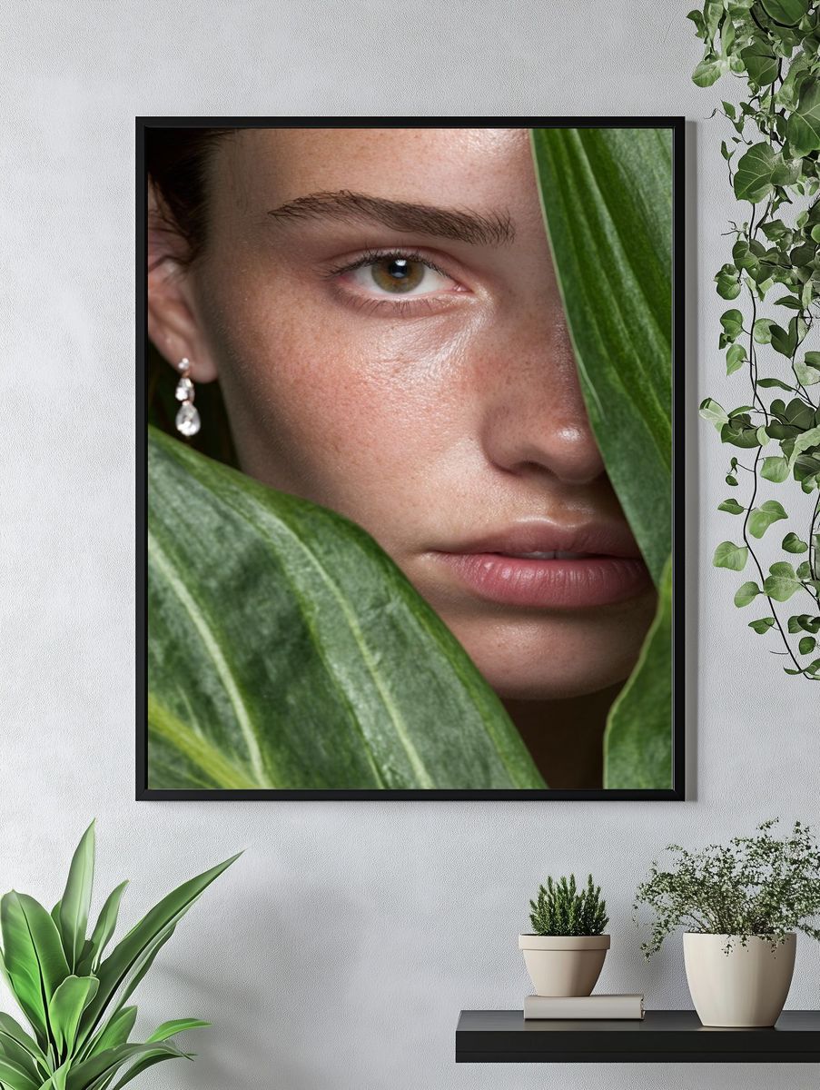 Botanical Portrait Photography Poster. — room view 4