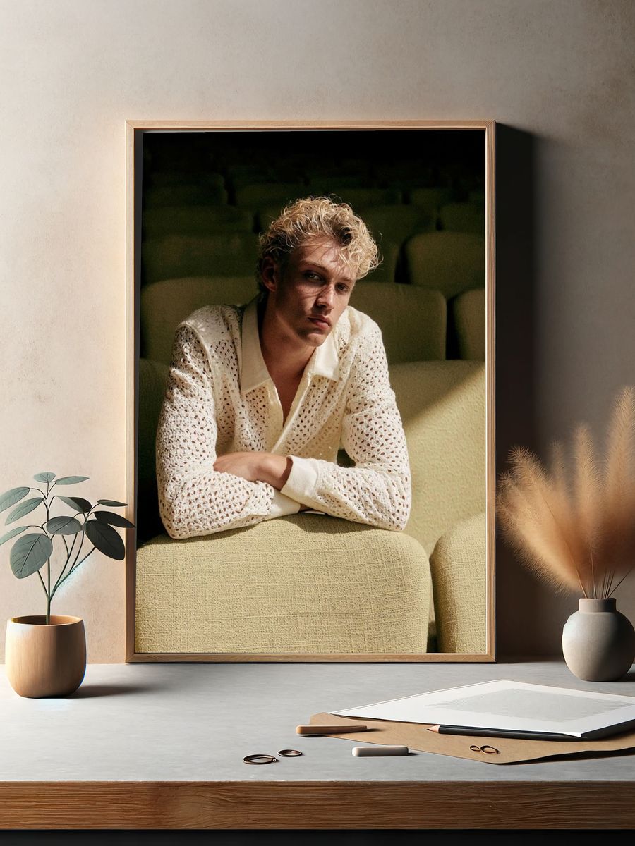 Portrait in Theater Seats Poster. — room view 2