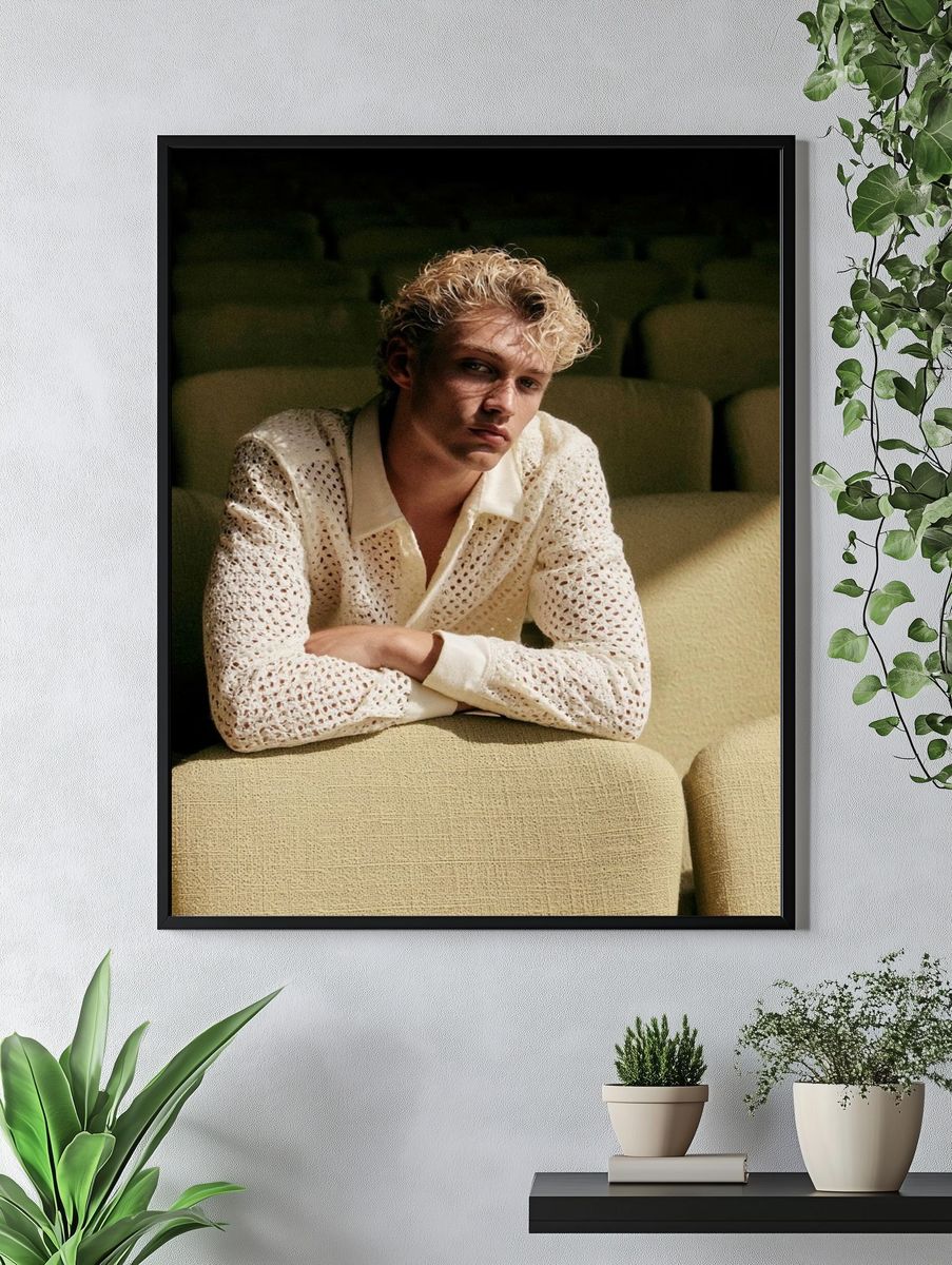 Portrait in Theater Seats Poster. — room view 4