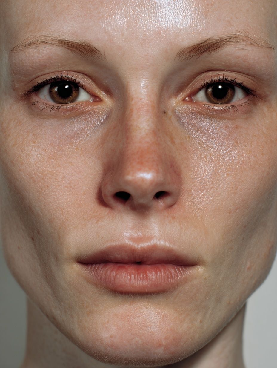 Intimate Female Portrait Photography Poster. poster detail
