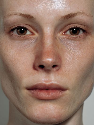 Intimate Female Portrait Photography Poster. poster