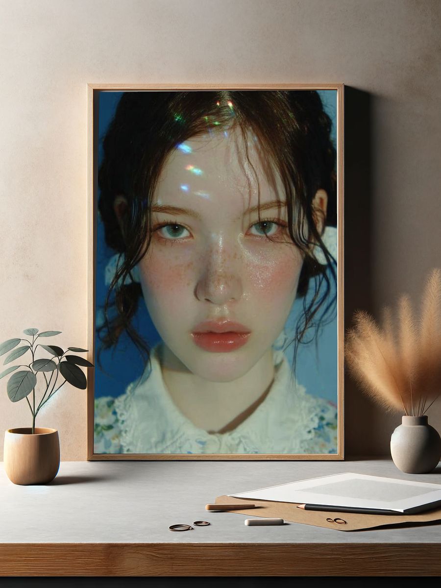 Dreamy Portrait Photography Poster. — room view 2