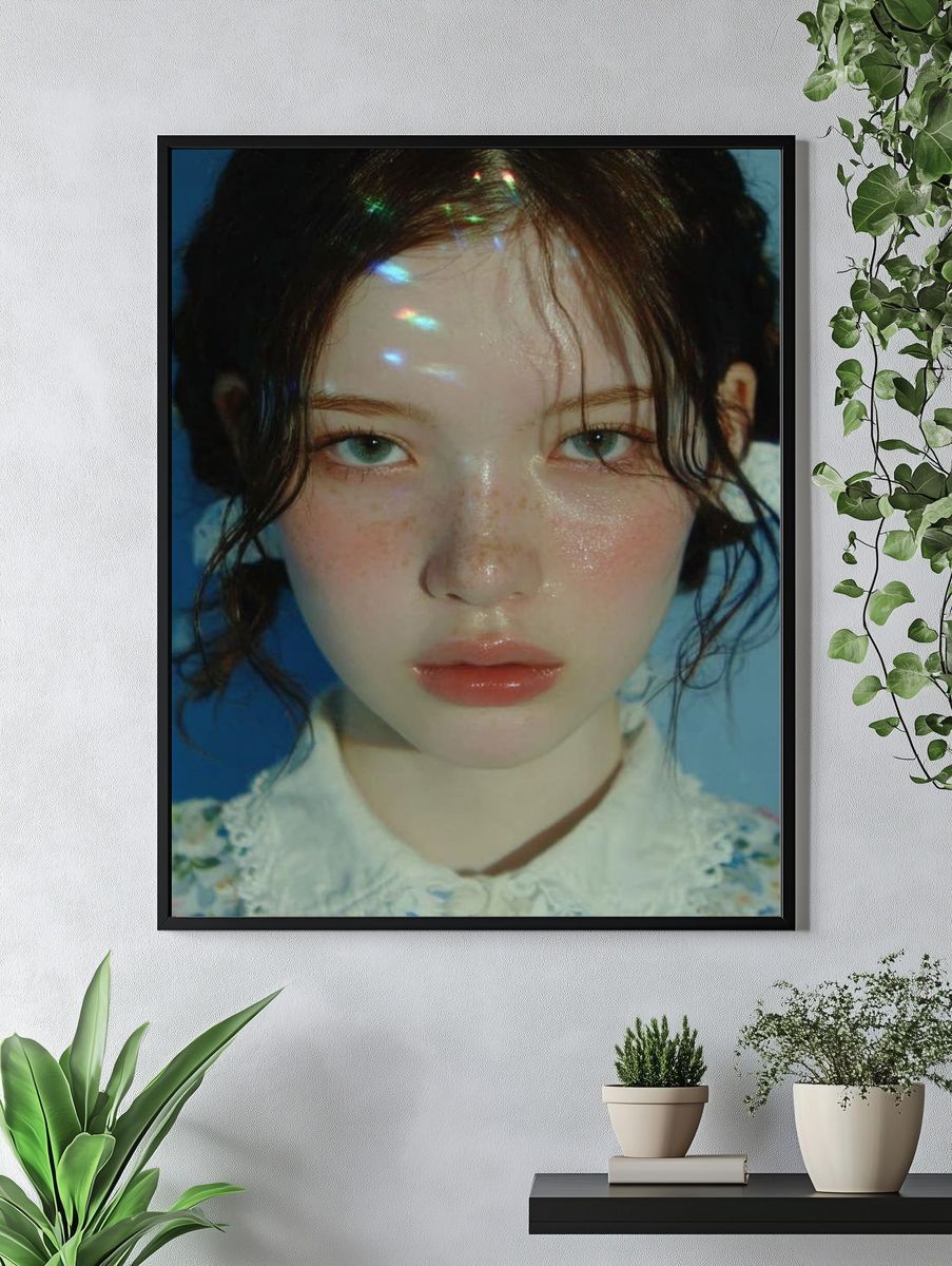 Dreamy Portrait Photography Poster. — room view 4