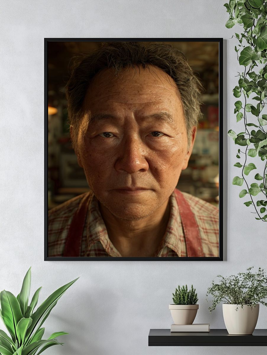 Intense Portrait Photography Poster. — room view 4
