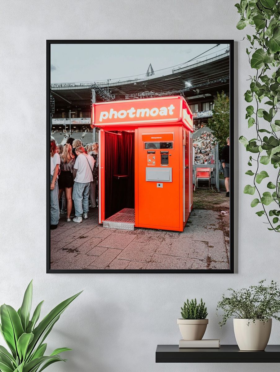 Photobooth at Concert — Photography Print. — room view 4