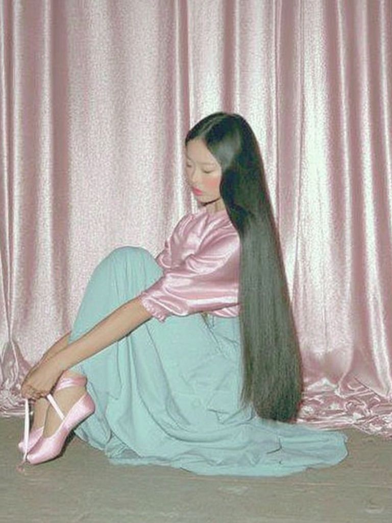Pastel Portrait Photography Poster. poster detail