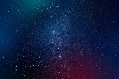 Dark galaxy background illustration. poster print