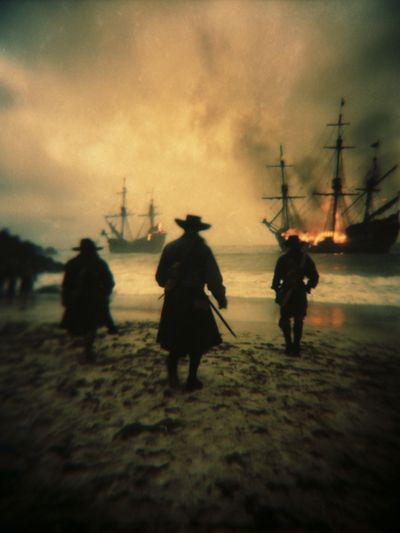Pirate Shipwreck — Fine Art Print. poster print