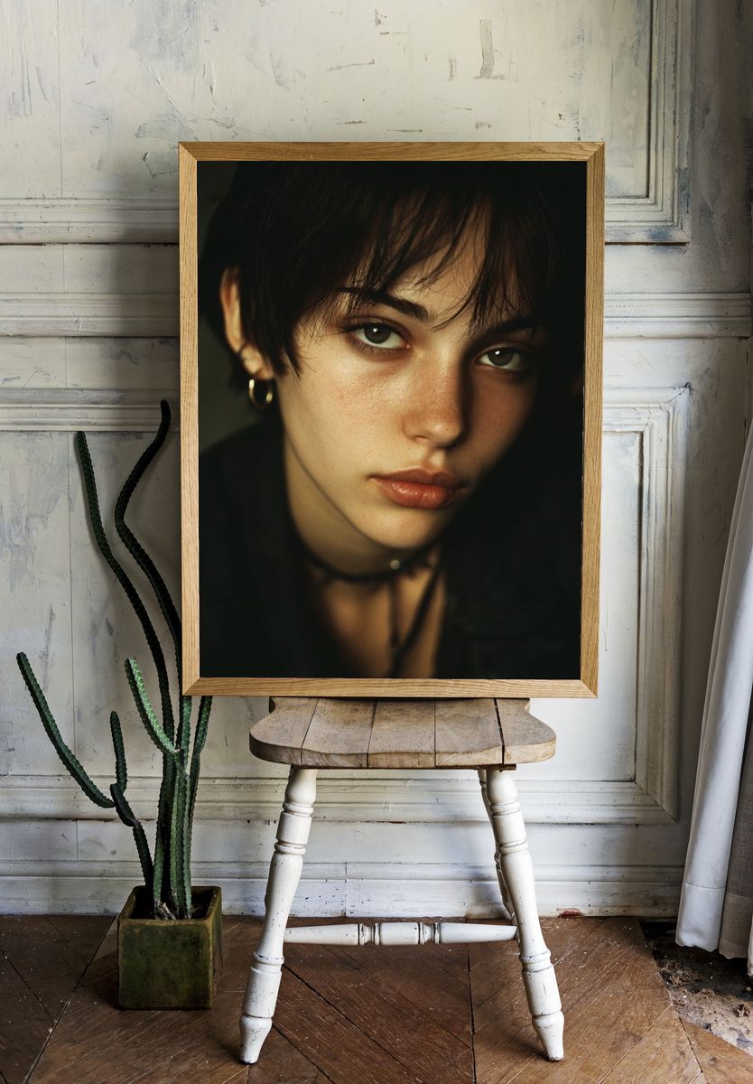 Intimate Portrait Photography Poster. — room view 1