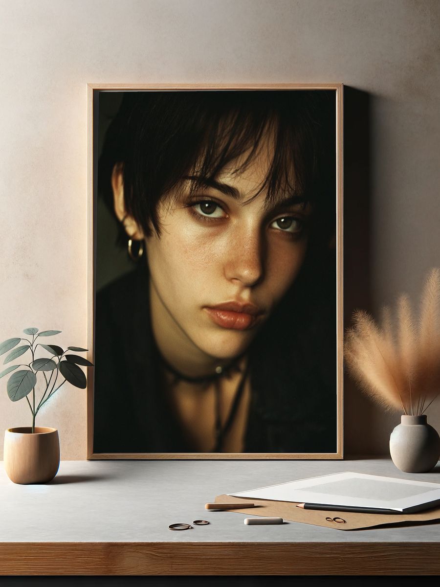 Intimate Portrait Photography Poster. — room view 2