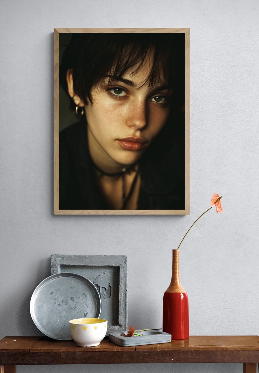 Intimate Portrait Photography Poster. — room view 3