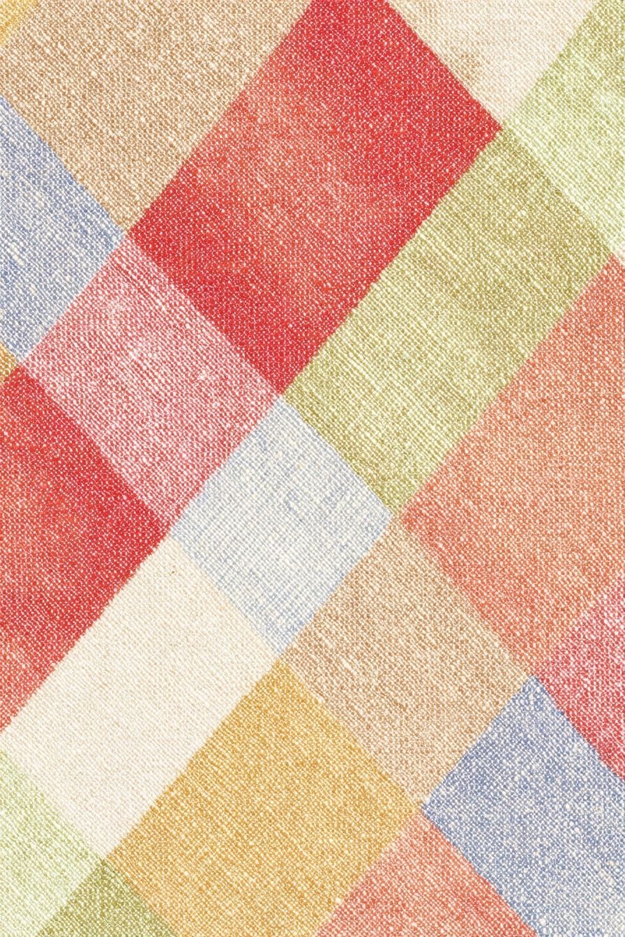 Colorful Patchwork Textile Poster. poster — bohemian art