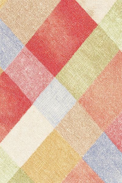 Colorful Patchwork Textile Poster. poster