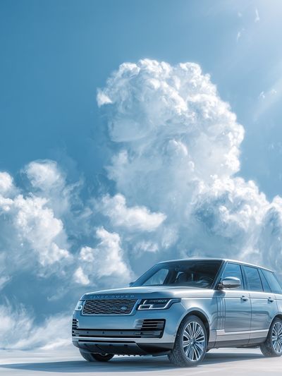 Range Rover Cloudscape Photography Poster. poster print