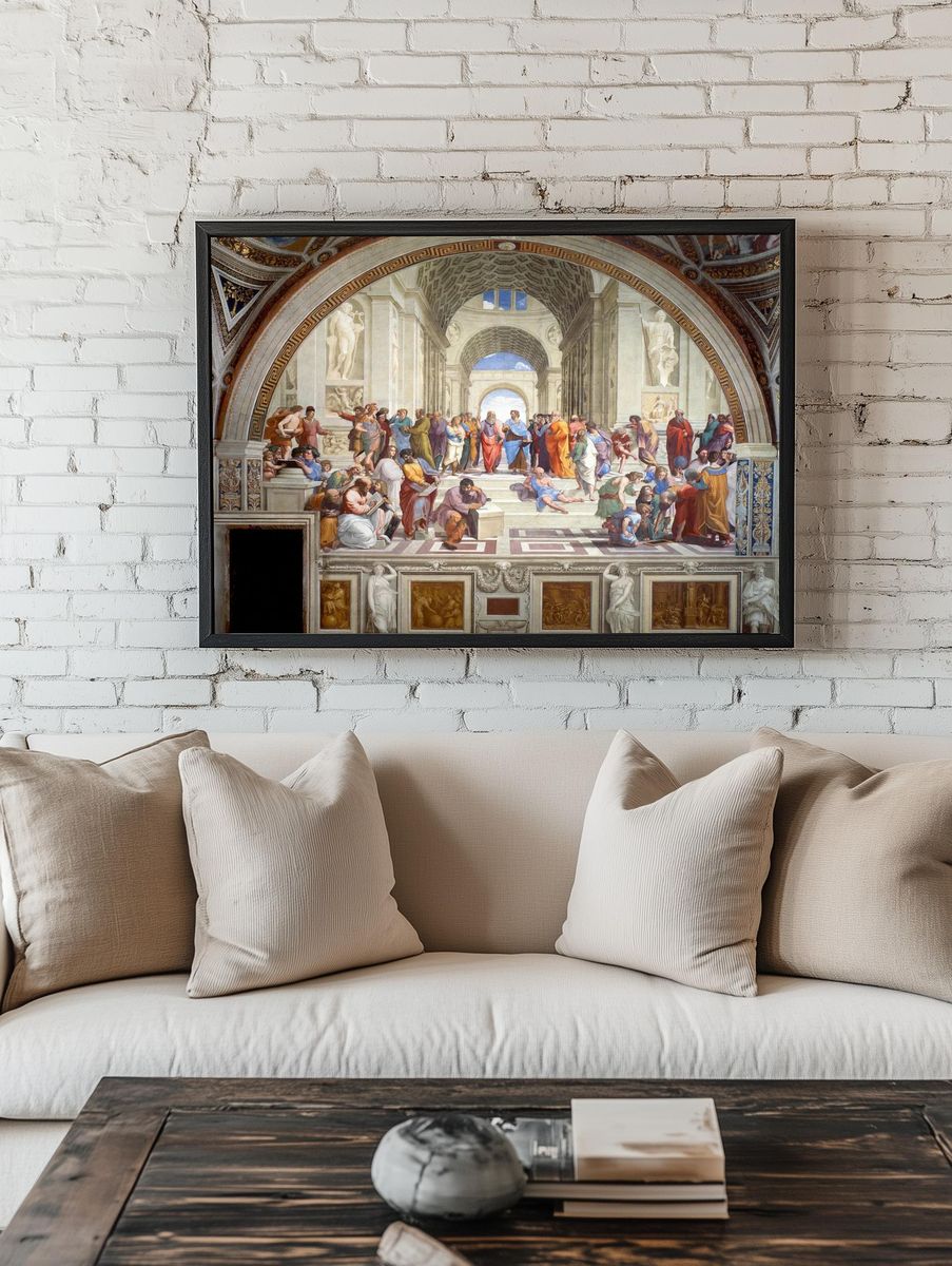 Raphael 's School Athens (1511). — room view 1