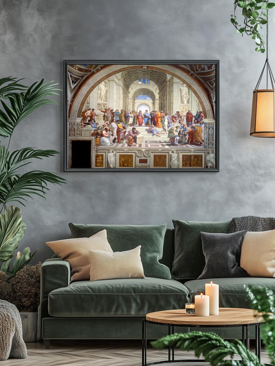 Raphael 's School Athens (1511). — room view 4