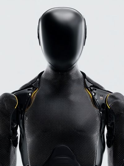 Futuristic Robot Design Poster. poster print