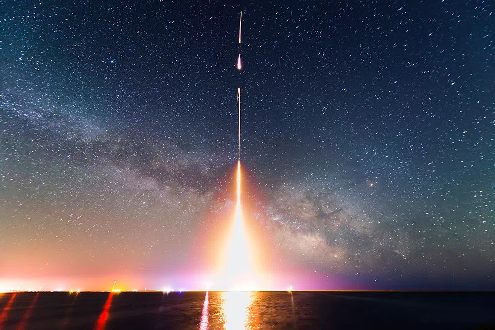Rocket Launch — Space Photography Poster. poster detail