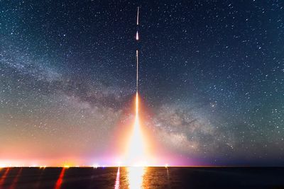 Rocket Launch — Space Photography Poster.