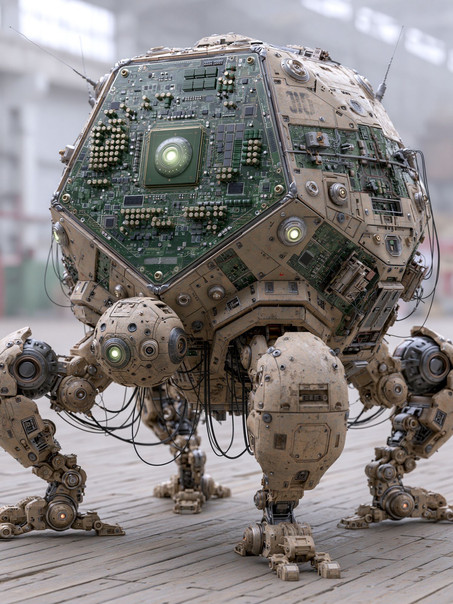 Circuit-Core Robot Poster. poster — movies art