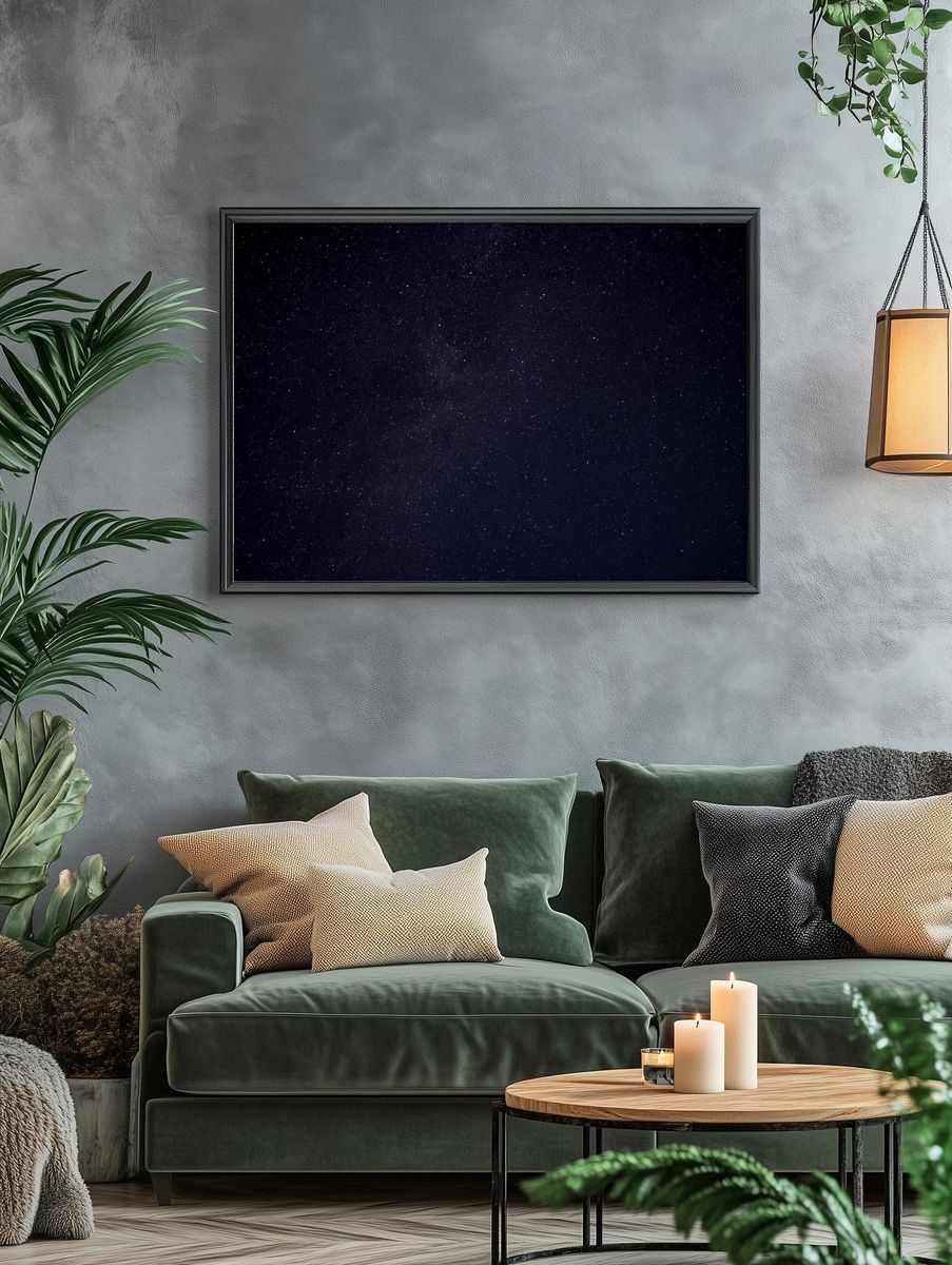Milky way, galaxy background. Original. — room view 4