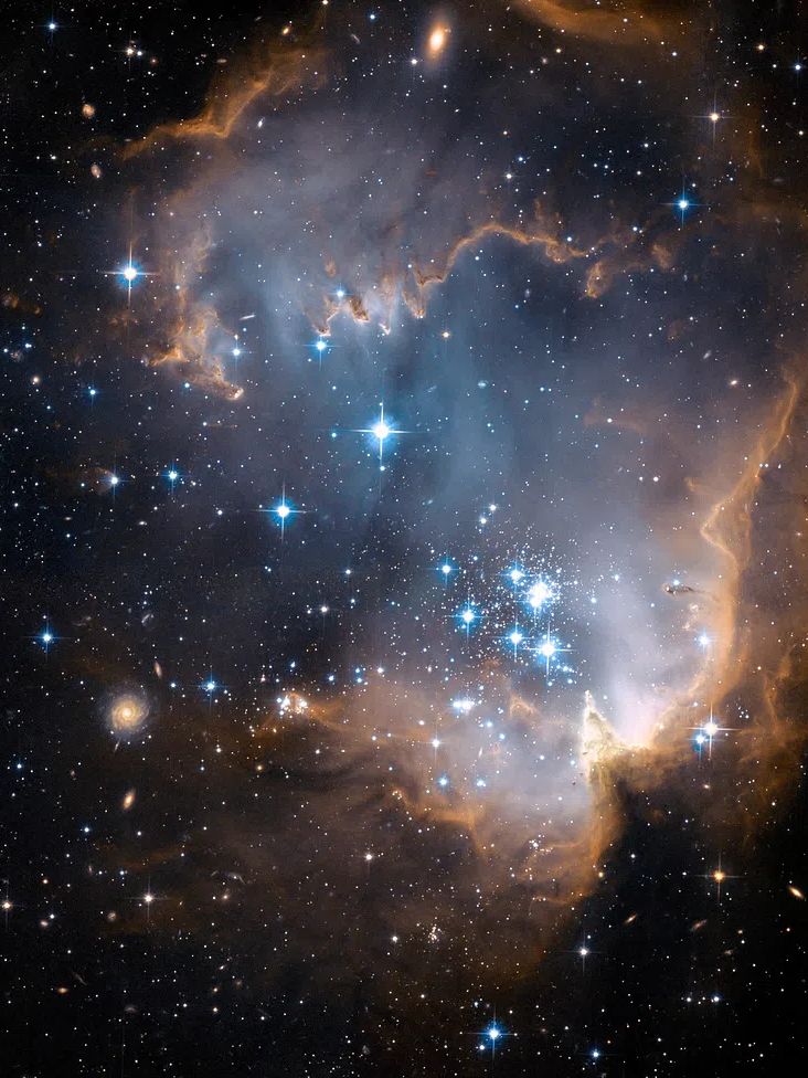 Nebula Starfield Space Poster. poster detail