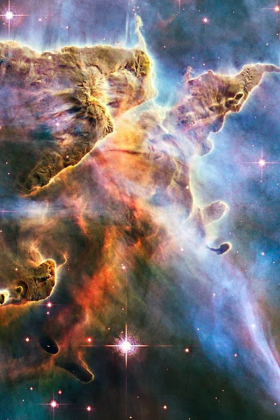 Space mobile wallpaper, iPhone background. poster detail