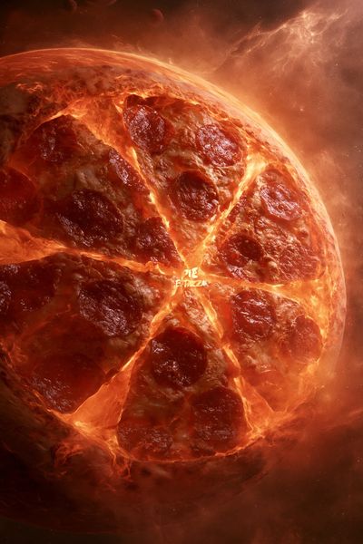 Pizza Planet Space Poster.