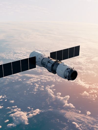 Orbital Spacecraft Photography Poster.