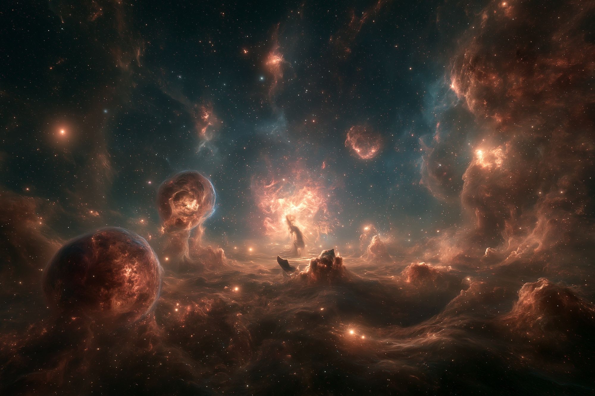 Cosmic Nebula Starscape Poster. poster — space art