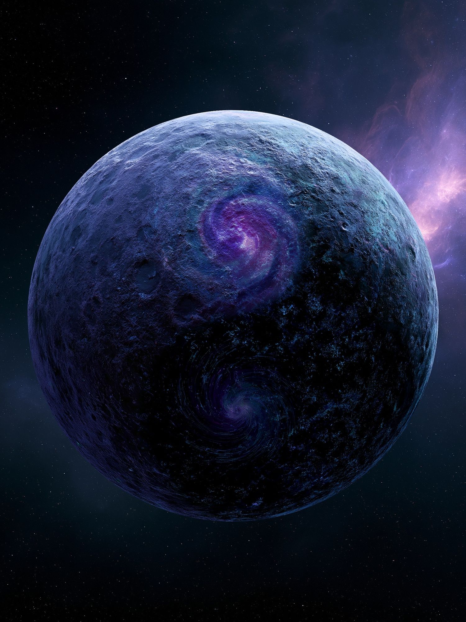Cosmic Planet Space Print. poster — space art