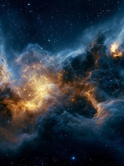 Cosmic Nebula Space Poster. poster