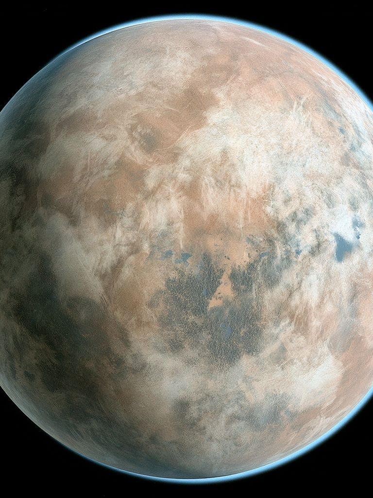 Exoplanet Orbital View Poster. poster detail