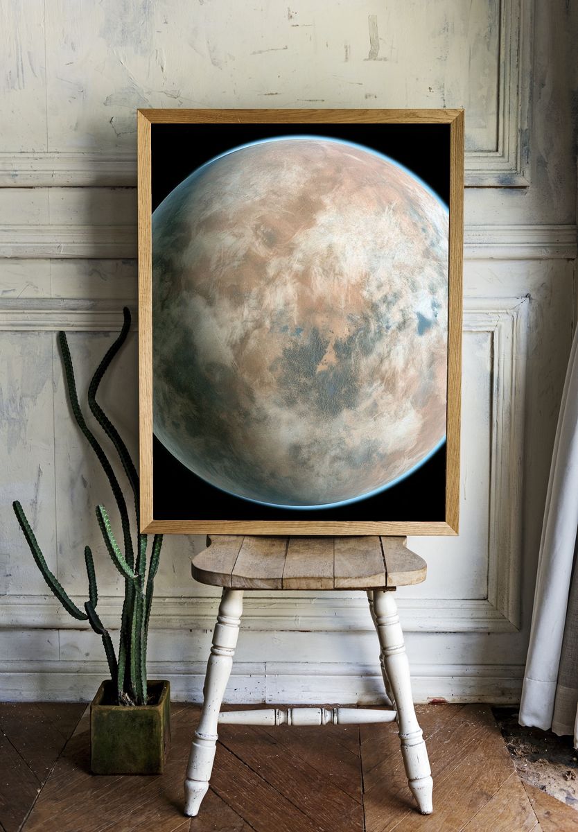 Exoplanet Orbital View Poster. room preview