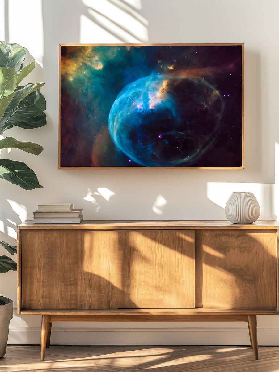 Hubble image Bubble Nebula, NGC. — room view 3