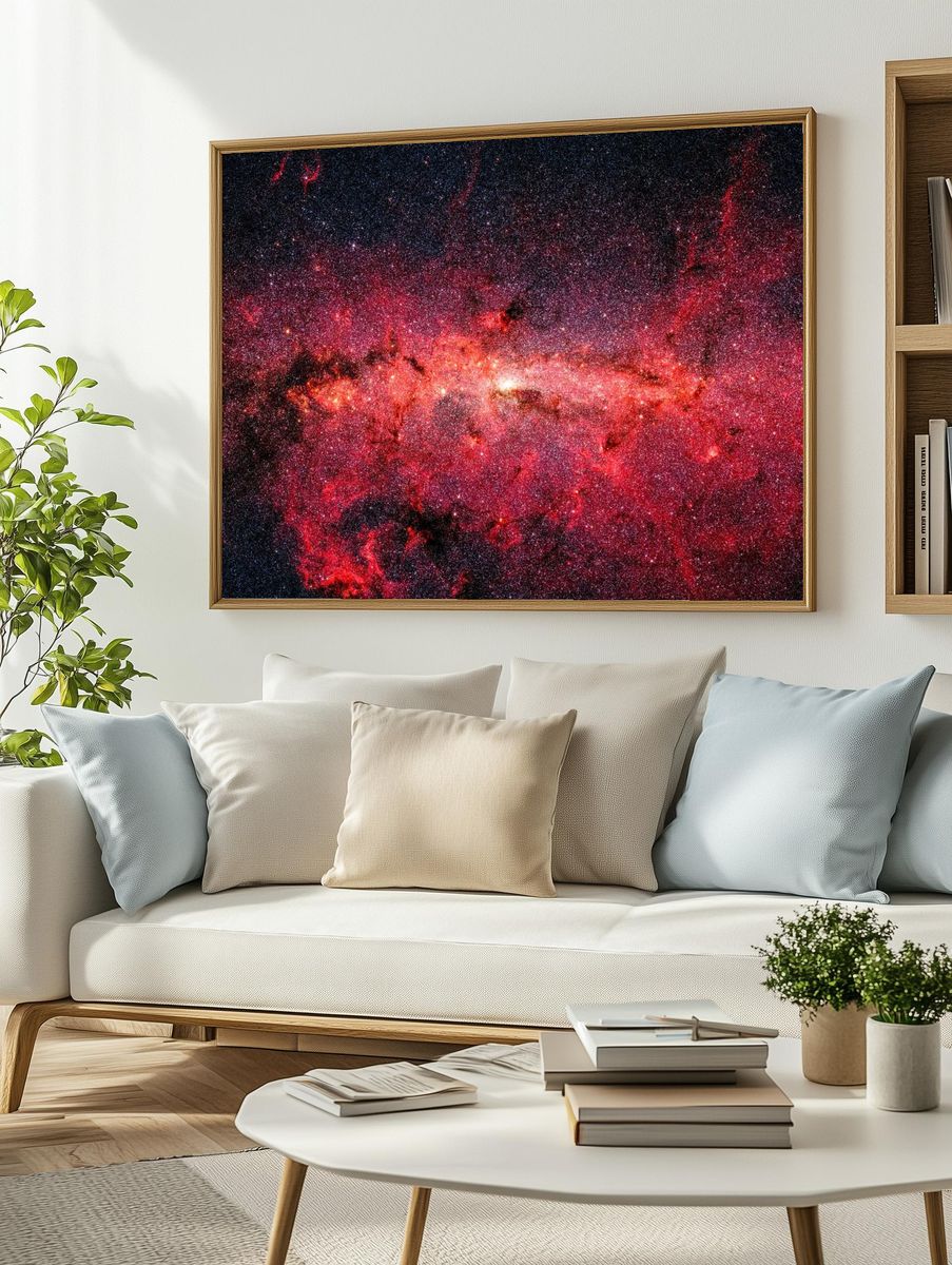 Hundreds thousands stars crowded swirling. — room view 2