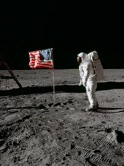Astronaut Edwin E. Aldrin Jr. poster