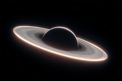 Saturn Ringed Planet Print