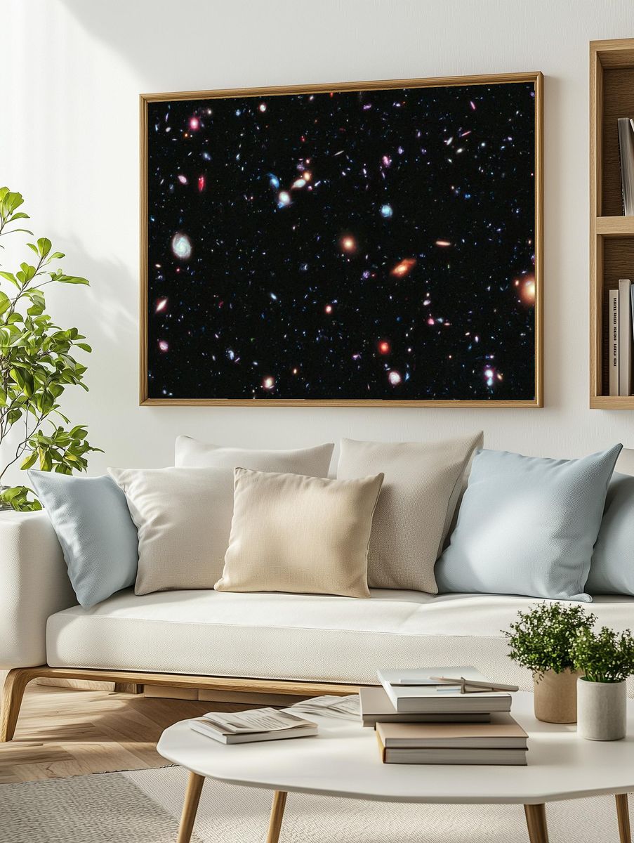 Space desktop wallpaper, HD background. — room view 2